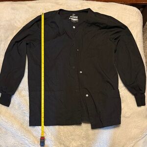 Adar Scrub Classic Black Jacket